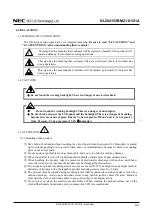 Предварительный просмотр 33 страницы NEC NL204153BM21-01 Datasheet