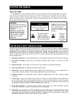 Preview for 4 page of NEC NLT-26XT3 Operation Manual
