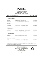 Preview for 36 page of NEC NLT-32HDB4 Owner'S Manual