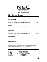 Preview for 31 page of NEC NLT-32W User Manual