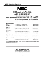 Preview for 11 page of NEC NM38WD Owner'S Manual