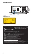 Предварительный просмотр 10 страницы NEC NP-02HD Installation Manual