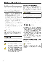 Предварительный просмотр 14 страницы NEC NP-02HD Installation Manual