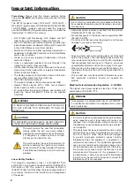 Предварительный просмотр 2 страницы NEC NP-02HD User Manual