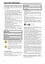 Preview for 2 page of NEC NP-18LU03 User Manual