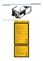 Предварительный просмотр 8 страницы NEC NP-LV01BD User Manual