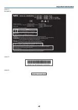 Предварительный просмотр 10 страницы NEC NP-LV01BD User Manual