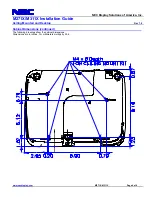 Preview for 4 page of NEC NP-M271X Installation Manual