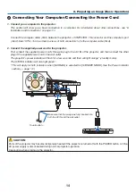 Предварительный просмотр 24 страницы NEC NP-M271X User Manual