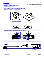 Preview for 5 page of NEC NP-M300WS Installation Manual