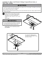 Preview for 4 page of NEC NP-P350W Installation And Assembly Manual