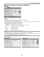 Preview for 101 page of NEC NP-P350W User Manual