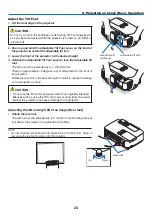 Предварительный просмотр 35 страницы NEC NP-P401W User Manual