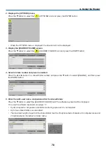 Предварительный просмотр 90 страницы NEC NP-P401W User Manual