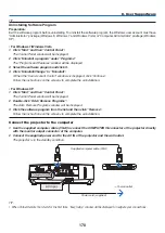 Предварительный просмотр 182 страницы NEC NP-P401W User Manual