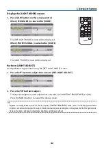 Preview for 72 page of NEC NP-PA1004UL-B User Manual