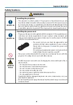 Preview for 7 page of NEC NP-PA1004UL-W User Manual