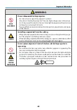 Preview for 9 page of NEC NP-PA1004UL-W User Manual