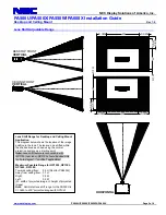 Предварительный просмотр 5 страницы NEC NP-PA500U Installation Manual