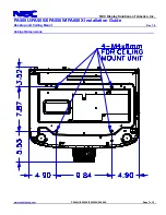 Предварительный просмотр 7 страницы NEC NP-PA500U Installation Manual