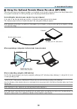 Предварительный просмотр 42 страницы NEC NP-PA550W User Manual