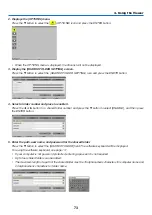 Предварительный просмотр 85 страницы NEC NP-PA550W User Manual