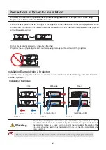 Предварительный просмотр 5 страницы NEC NP-PA600 Series User Manual