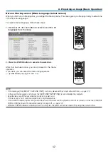 Preview for 34 page of NEC NP-PA703UL User Manual