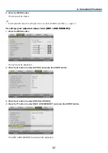 Preview for 74 page of NEC NP-PA703UL User Manual