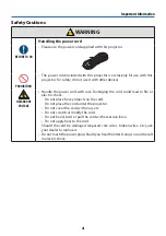 Preview for 7 page of NEC NP-PA804UL-B-41 User Manual