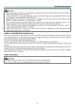 Preview for 7 page of NEC NP-PX1005QL-B User Manual