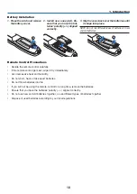 Предварительный просмотр 23 страницы NEC NP-PX602UL-WHJD User Manual