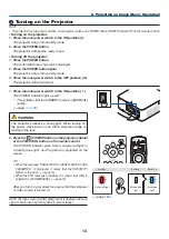 Предварительный просмотр 27 страницы NEC NP-PX602UL-WHJD User Manual