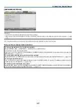 Preview for 120 page of NEC NP-PX602WL-W-36 User Manual