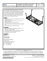 NEC NP-PX700W Technical Data Sheet preview