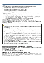 Preview for 6 page of NEC NP-PX700W User Manual