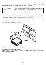 Preview for 36 page of NEC NP-PX700W User Manual