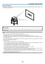 Preview for 190 page of NEC NP-PX700W2 User Manual