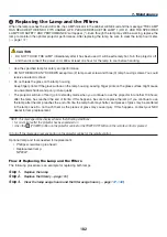 Preview for 196 page of NEC NP-PX700W2 User Manual