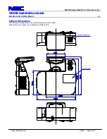 Preview for 4 page of NEC NP-U300X Series Installation Manual