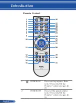 Preview for 17 page of NEC NP-U321H User Manual