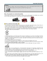 Preview for 5 page of NEC NP-UM330W Series User Manual