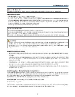 Preview for 7 page of NEC NP-UM330W Series User Manual