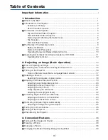 Preview for 8 page of NEC NP-UM330W Series User Manual