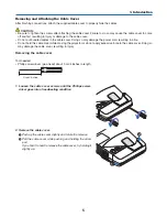 Preview for 15 page of NEC NP-UM330W Series User Manual