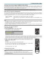 Preview for 101 page of NEC NP-UM330W Series User Manual