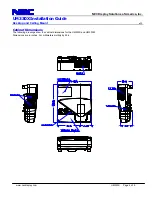 Предварительный просмотр 4 страницы NEC NP-UM330X Series Installation Manual