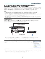 Предварительный просмотр 51 страницы NEC NP-UM330X Series User Manual