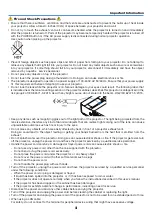 Предварительный просмотр 5 страницы NEC NP-UM383WL User Manual