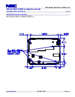 Предварительный просмотр 4 страницы NEC NP-V260 Installation Manual